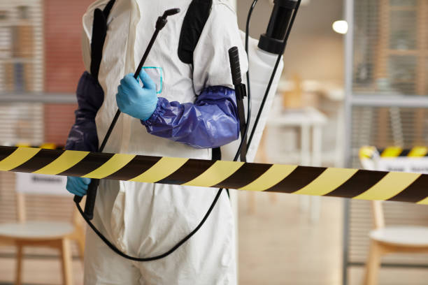 Professional Unattended Death Cleanup technician working in Macatawa, MI
